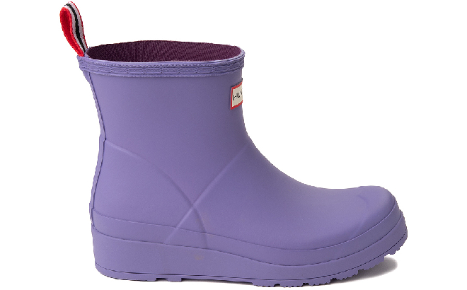 Hunter Womens Original Play Rain Boots Iridescent Purple