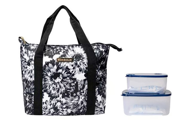 ISAAC MIZRAHI Irving Large Lunch Tote Bag Set of 3