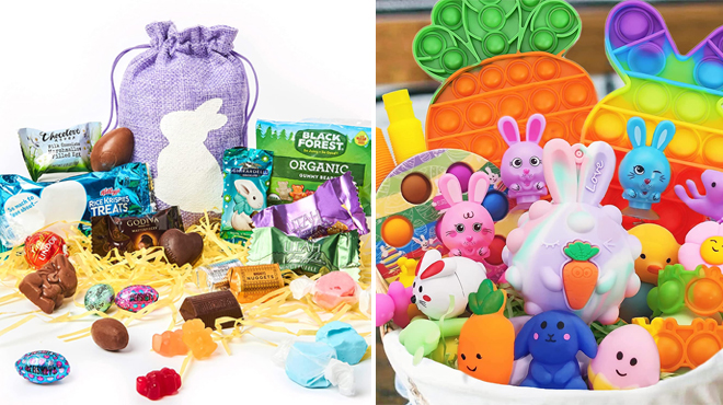 Indulgent Easter Gift Bag Fidget Toys Easter Basket Stuffers