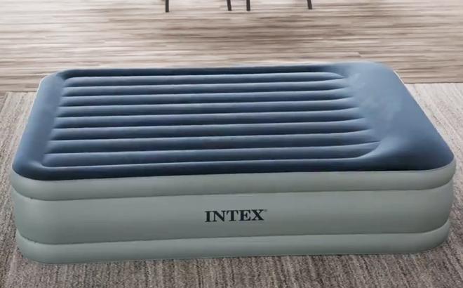 intex queen air mattress no pump