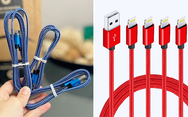 Iphone Lightning Cable 5 Pack