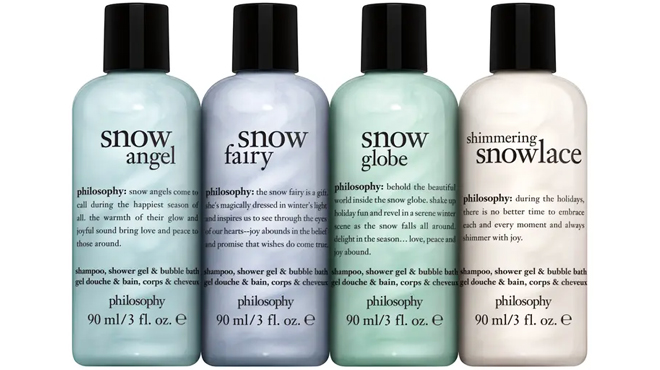 Items of Philosophy Season of Snow Bath Set