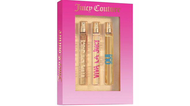 Juicy Couture 3 Piece Travel Spray Gift Set 2