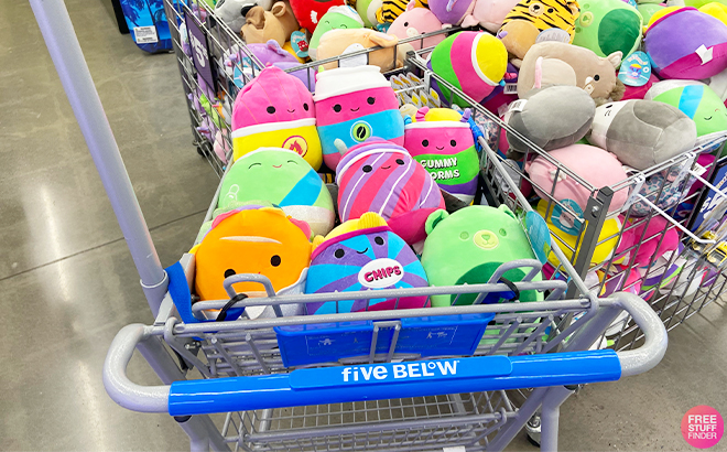 Junk Food Squishmallows 7 5 Inch Plush on a Cart