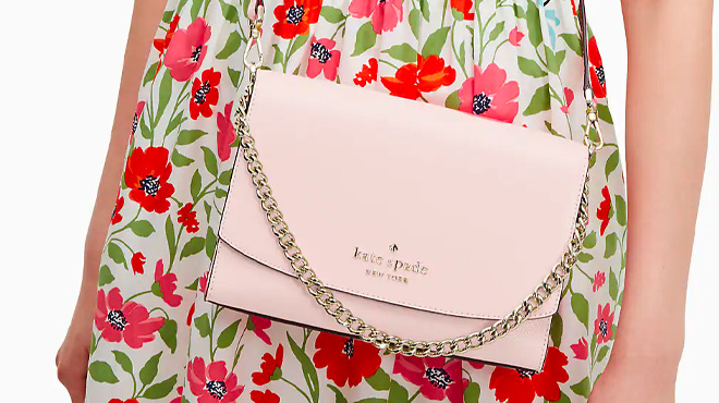 Kate Spade Light Rosebud Carson Convertible Crossbody Kate Spade Light Rosebud Carson Convertible Crossbody
