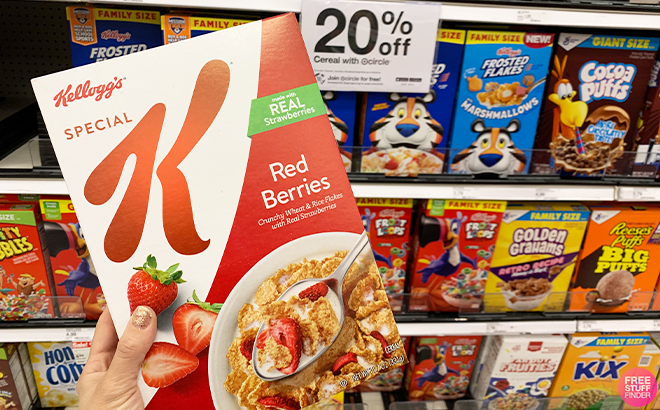 Kellogs Special K Red Berries Breakfast Cereal 11 7 Ounce
