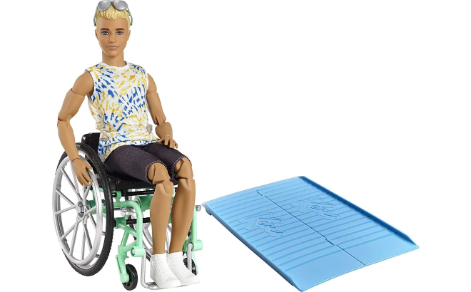 Ken Fashionistas Doll with Wheelchair Ramp