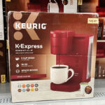 Keurig K Express Essentials Red Single Serve K Cup Pod Coffee Maker