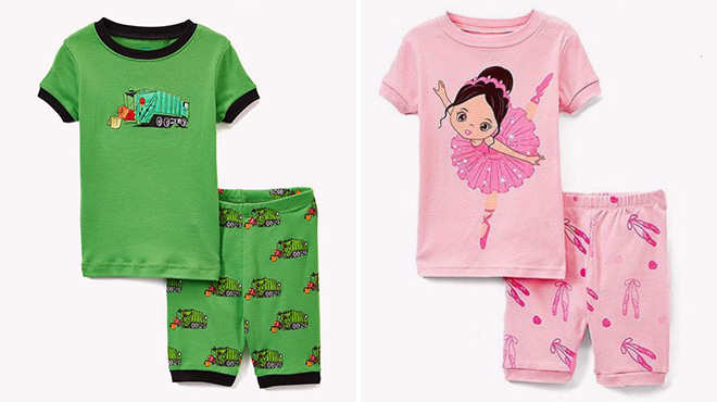 baby and kids' pajama sets