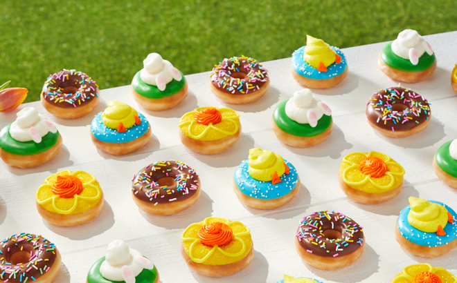 Krispy Kreme Spring Mini Donut Collection