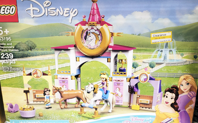 LEGO Belle and Rapunzels Royal Stables Set