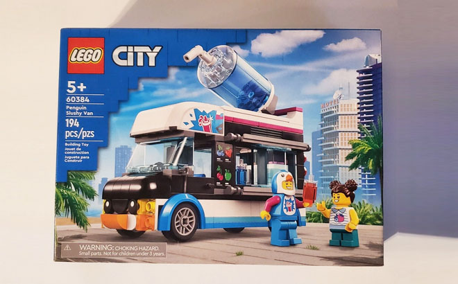 LEGO City Penguin Slushy Van Toy Set