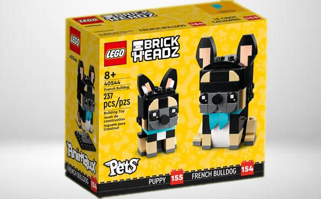 LEGO French Bulldog Box