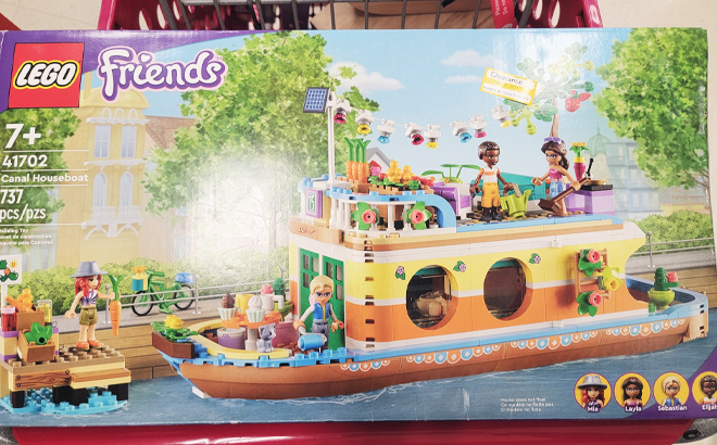 LEGO Friends Canal Houseboat Set on Cart