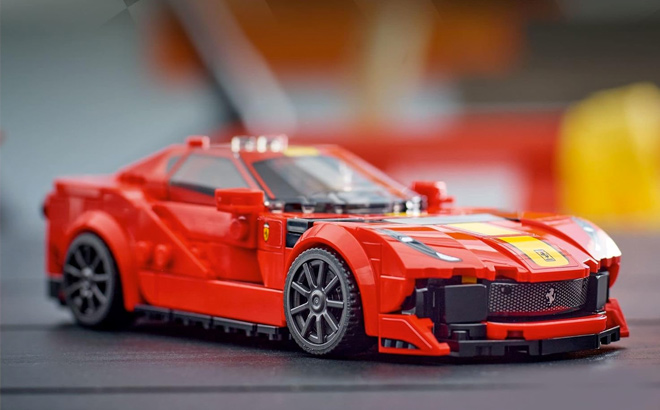 LEGO Speed Champions 1970 Ferrari 512 M Toy Car Model Building Kit