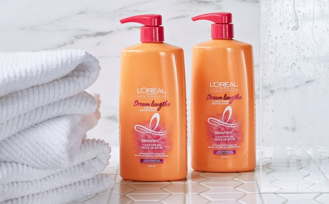 LOreal Paris Elvive Dream Lengths Shampoo and Conditioner Kit