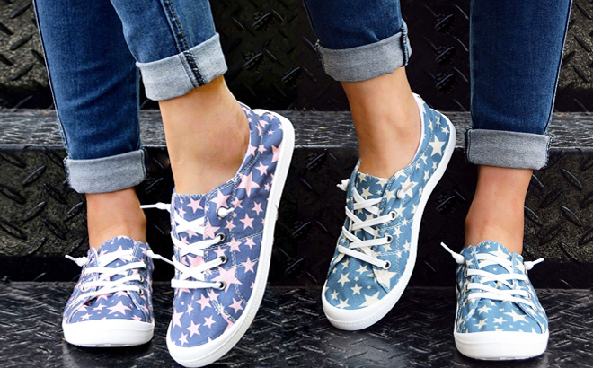 Lace Up Womens Sneakers