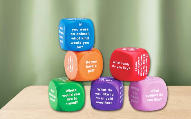 Learning Resources Conversation Cube Set