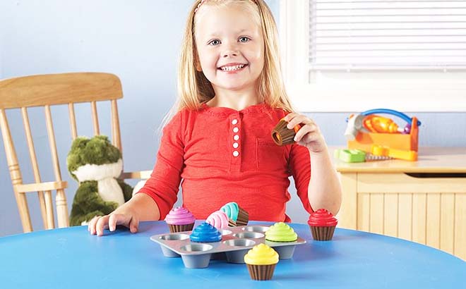 Learning Resources Shape Sorting Cupcake Set