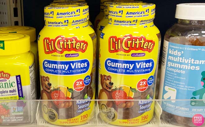Lil Critters Kids Gummy Vitamins 190 Count