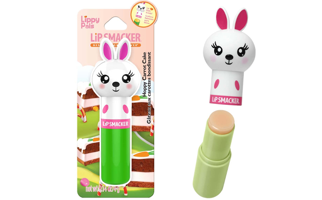 Lip Smacker Lippy Pals Bunny Rabbit on a White Background