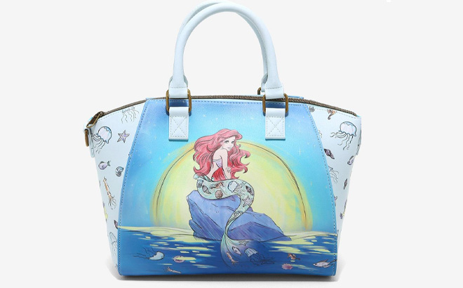 Loungefly Disney The Little Mermaid Ariel Moon Satchel Bag