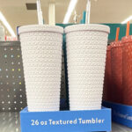 Mainstays Plastic Soft Touch Textured Tumbler