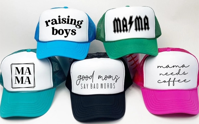 Mama Trucker Hats 1
