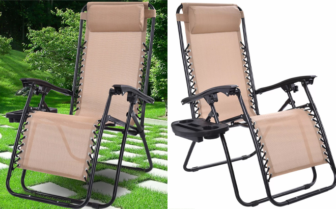 Markus Outdoor Metal Chaise Lounge Chair