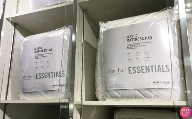 Martha Stewart Classic Mattress Pad on a Shelf at Macys