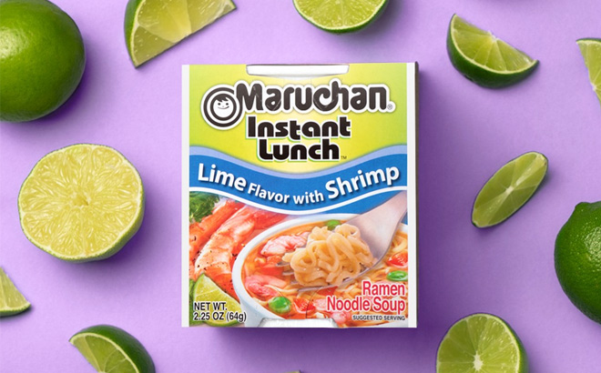 Maruchan Instant Lunch Lime Flavor with Shrimp