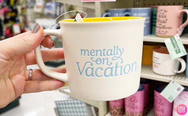 Mentally On Vacation Mug