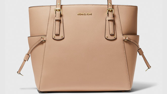 Michael Kors Voyager Saffiano Leather Tote Bag
