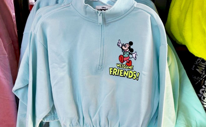 Mickey Mouse Crop Pullover for Women