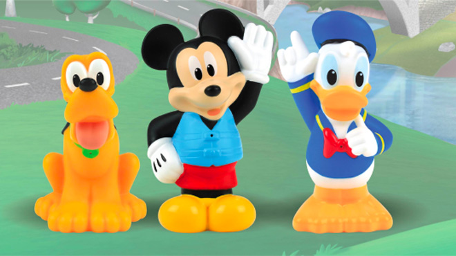 Mickey Mouse Donald Duck and Pluto Water Toys