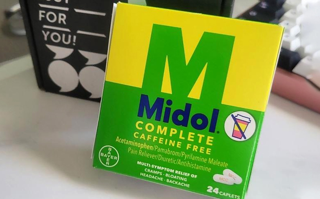 Midol Complete Caffeine Free 24 Count