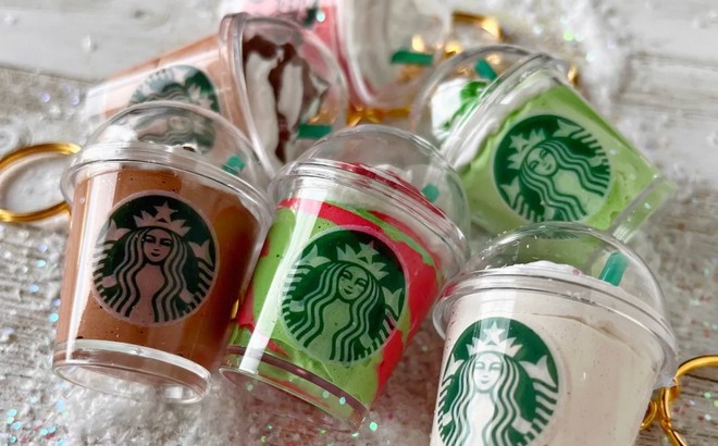 Mini Coffee Keychains