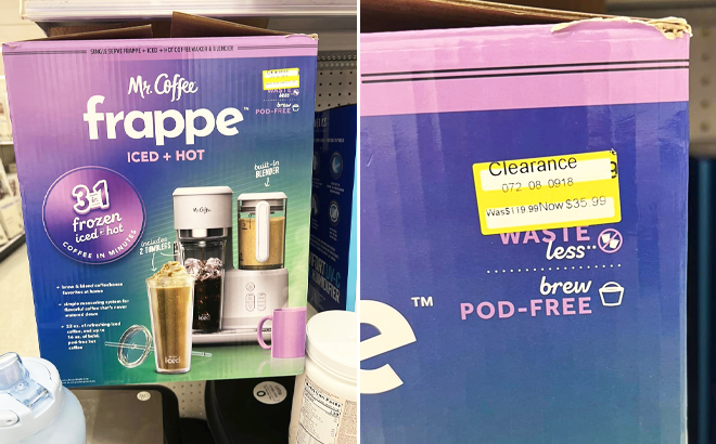 Mr Coffee Frappe Iced Hot Single Serve Coffee Maker Mr Coffee Frappe Iced Hot Single Serve Coffee Maker