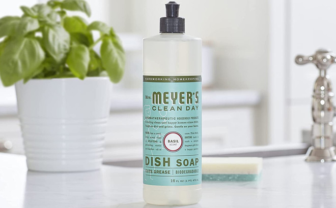 Mrs Meyers Liquid Dish Soap 16 oz