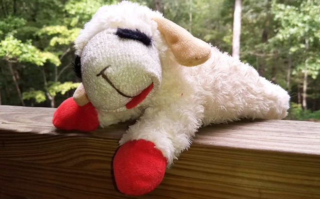 Multipet Plush Dog Toy Lambchop