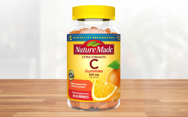 Nature Made Extra Strength Vitamin C Gummies 60 ct