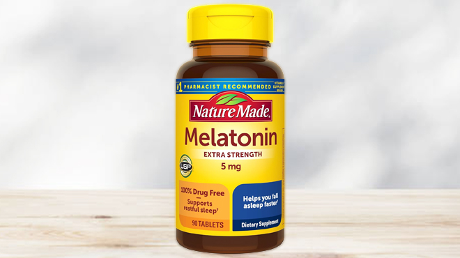 Nature Made Melatonin 5 mg 90 Count Tablets