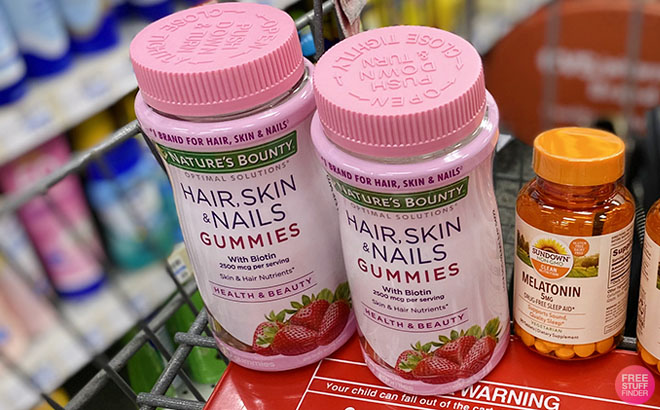Natures Bounty Optimal Solutions Hair Skin Nails Gummies