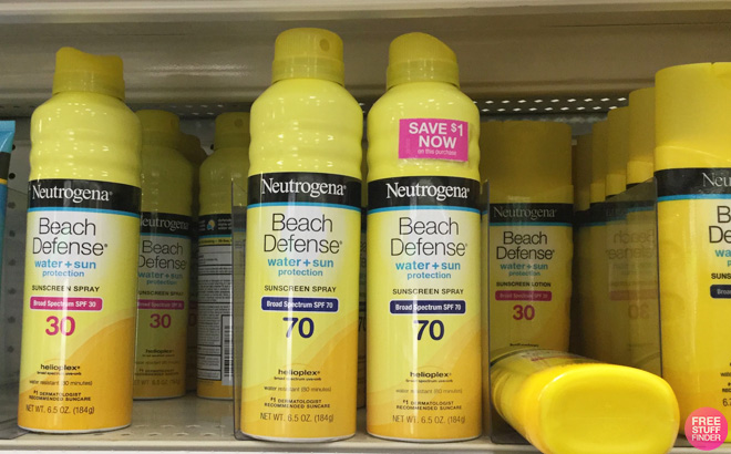 Neutrogena Beach Defense Sunscreen Spray