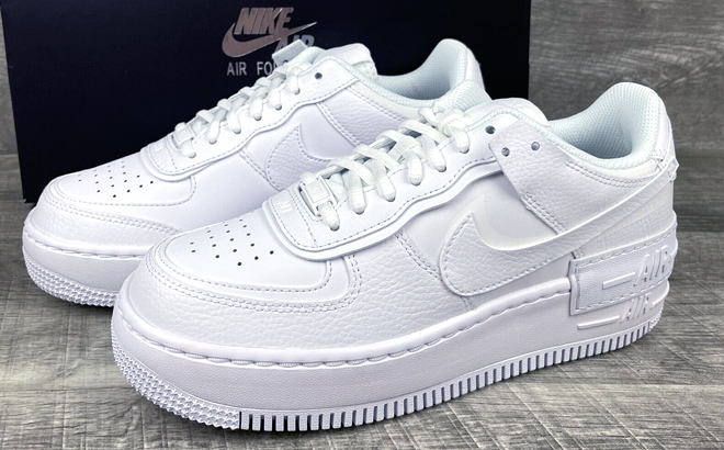 Nike Air Force 1 Shadow Womens Shoes white