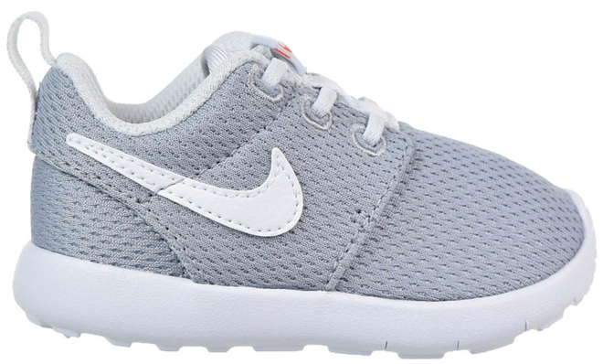 Nike Kids Roshe One Shoes Wolg Gray And White
