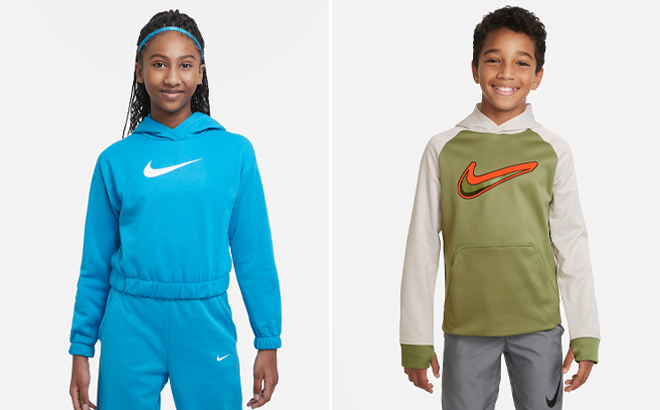 Nike Kids Therma FIT Hoodies