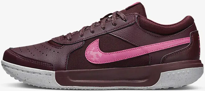 Nike Womens Court Zoom Lite Burgundy Shoes
