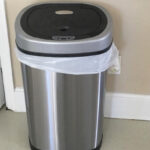 Ninestars Automatic Touchless Trash Can Set