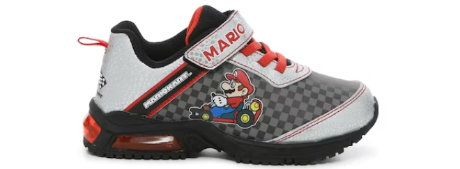 Nintendo Kids Mario Kart Light Up Shoes